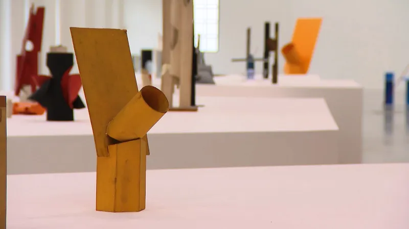 Z výstavy Karel Malich & Utopické projekty (Fait Gallery)