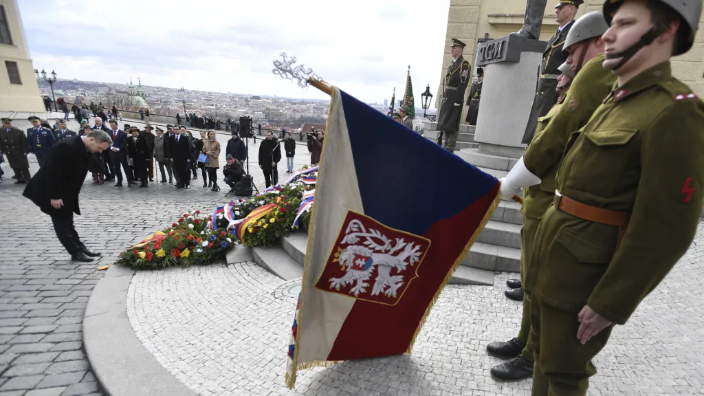 Pietní akt u příležitosti 80. výročí okupace nacistickým Německem
