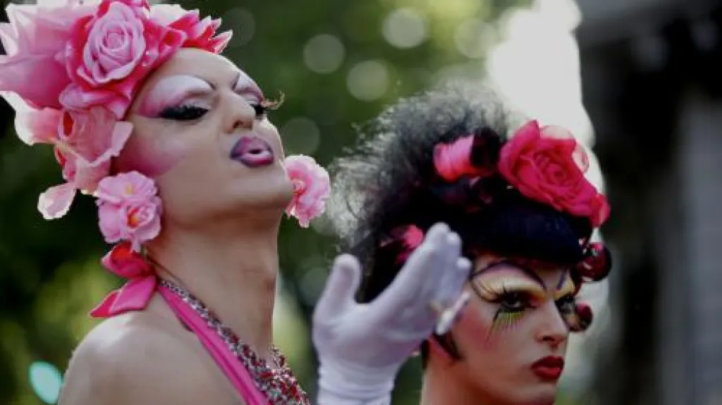 Průvod homosexuálů Gay Pride v Buenos Aires