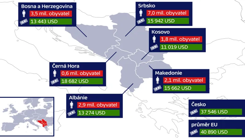 HDP na osobu (PPP) v mezinárodních dolarech v roce 2018 podle MMF