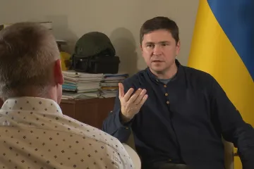 Západ platí za svou představu, že z Ruska může být partner Evropy, řekl Podoljak v rozhovoru pro ČT