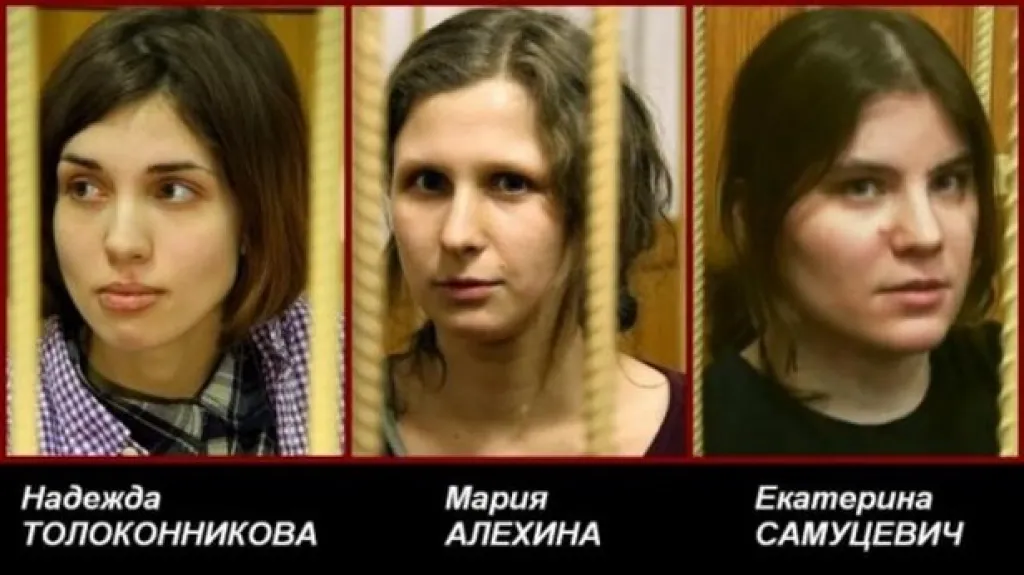 Pussy Riot / zatčené členky skupiny