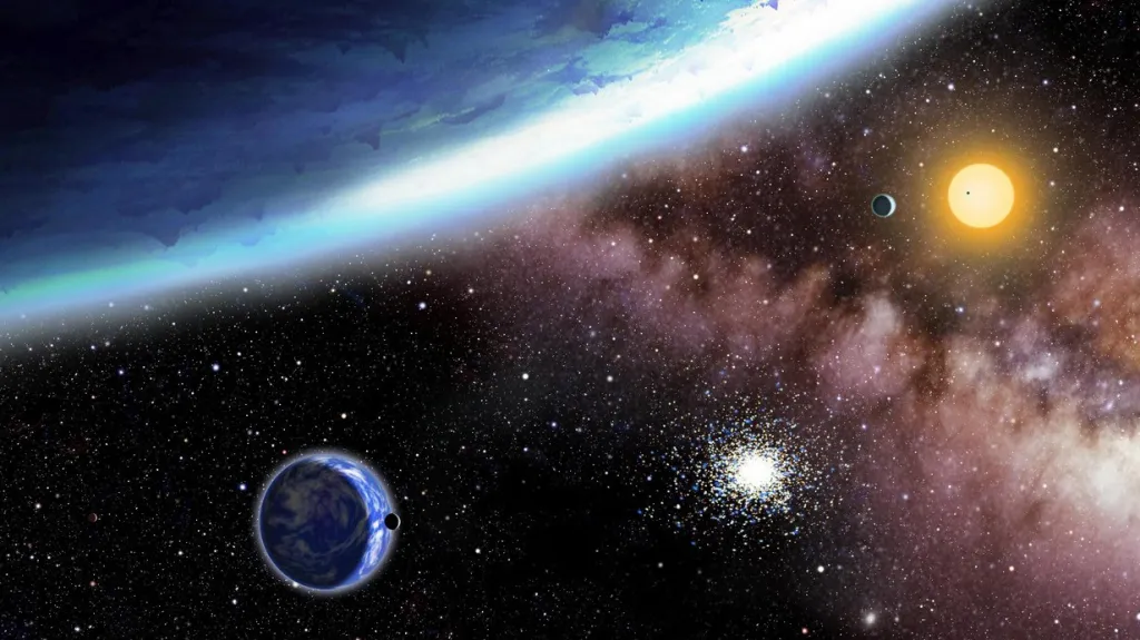 Záznam z Keplerova teleskopu