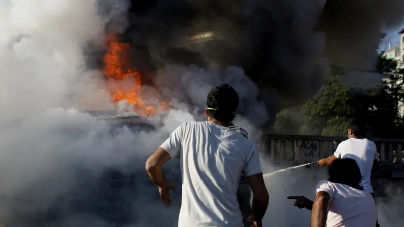 Protesty v Istanbulu