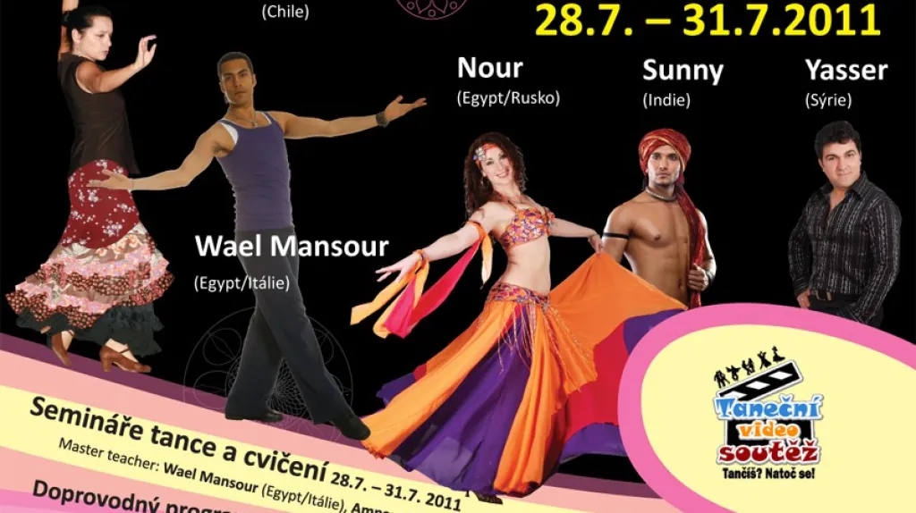 Let\'s Dance Prague International Festival 2011 / detail plakátu