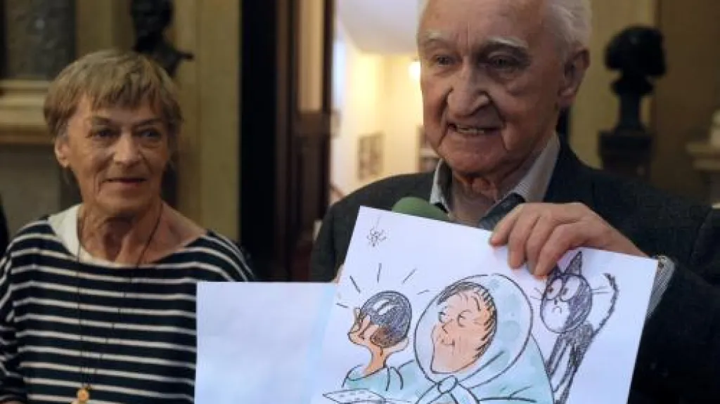 Miloš Nesvadba a Luba Skořepová