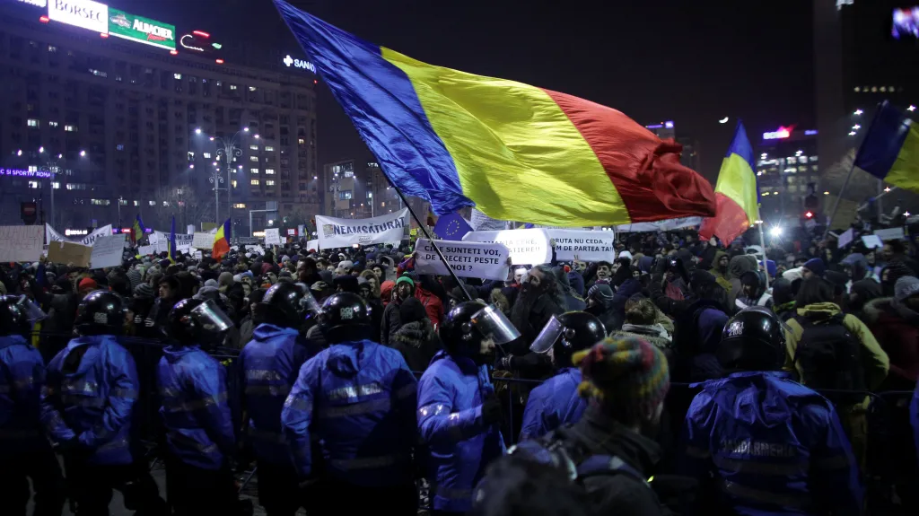 Rumunské protesty