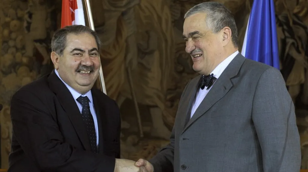 Karel Schwarzenberg a Hošjar Zibarí