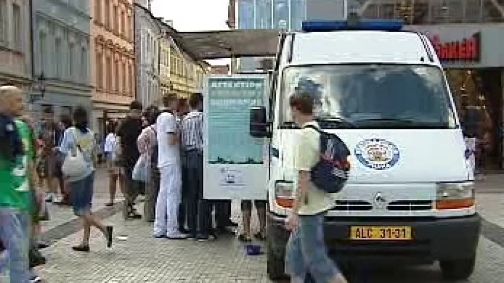 Mobilní stanoviště městské policie