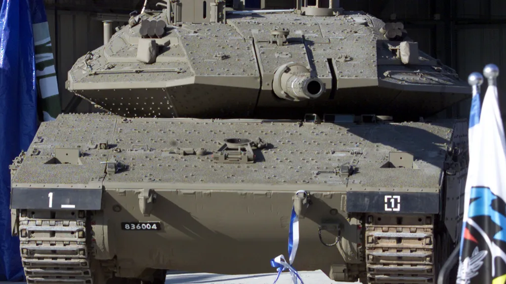 Izraelský tank Merkava