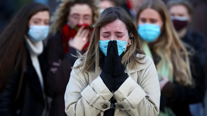 Pieta v londýnském Claphamu