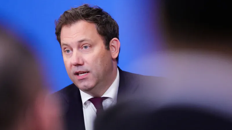 Německý ministr financí Lars Klingbeil