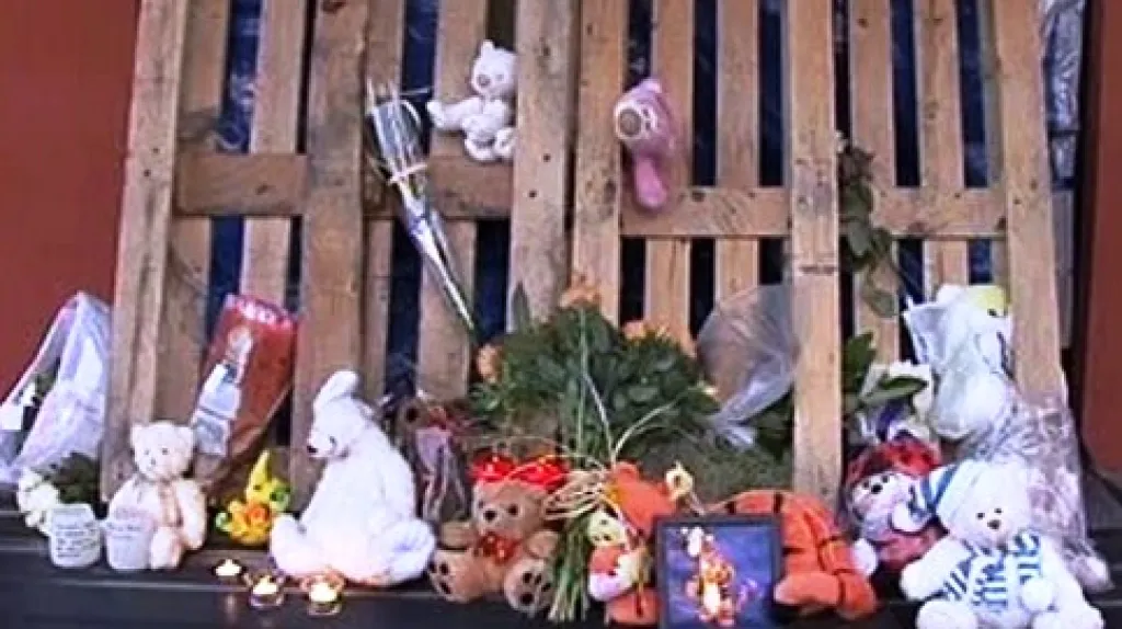 Vzpomínka na vraždu dětí v jeslích v Belgii