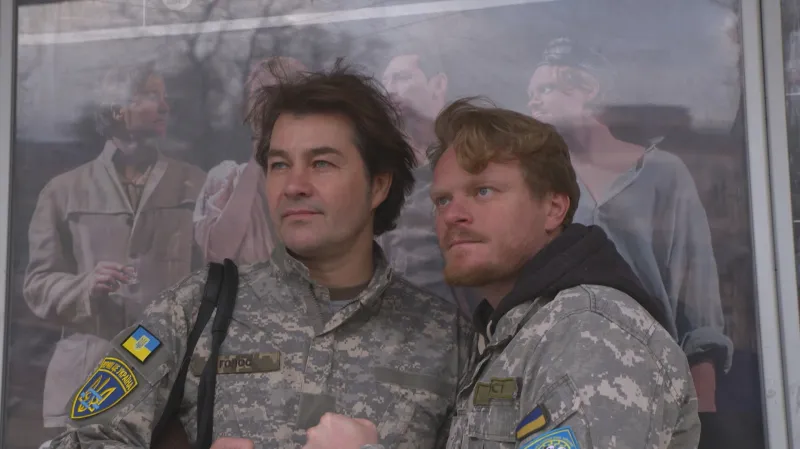 Jevhen Nyščuk a Olexandr Pečerica