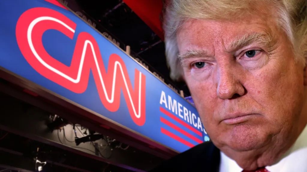 Donald Trump a CNN