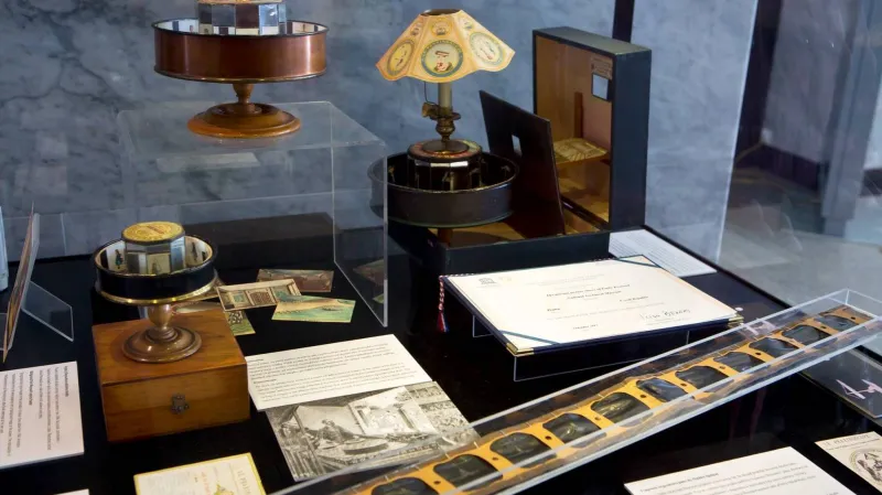 Projekční pás Émila Reynauda v Národním technickém muzeu