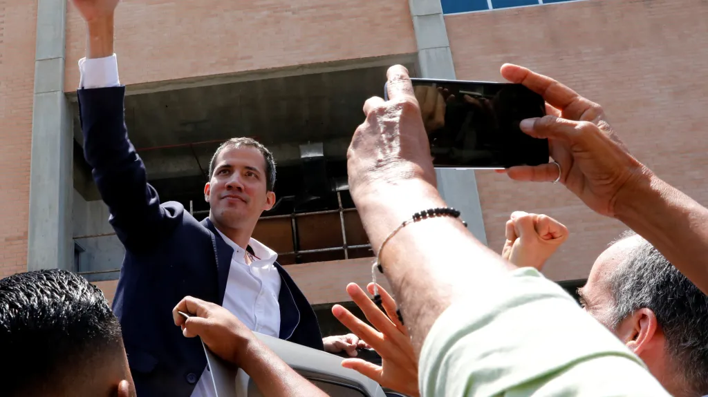Juan Guaidó se vrátil do Caracasu