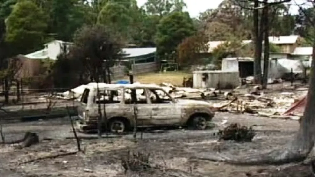 Následky požárů v Austrálii