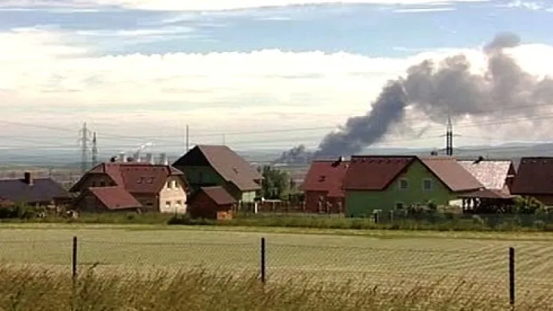Požár pneumatik