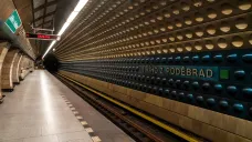 Pražské metro, stanice Jiřího z Poděbrad
