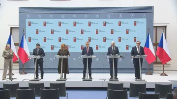 Brífink po jednání vlády