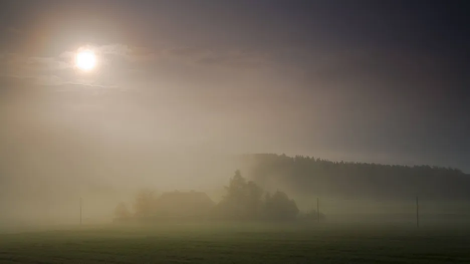 Krajina v mlze