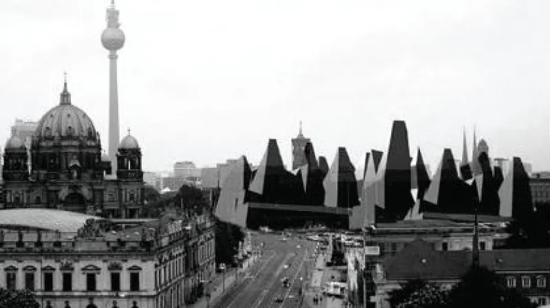 Návrh zástavby místo Paláce Republiky v Berlíně