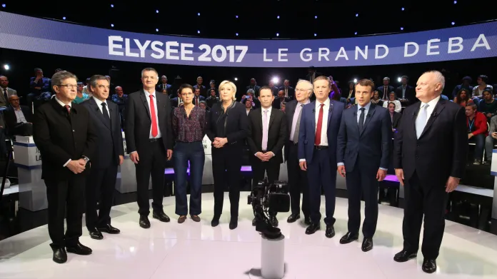 Kandidáti pro francouzské prezidentské volby 2017