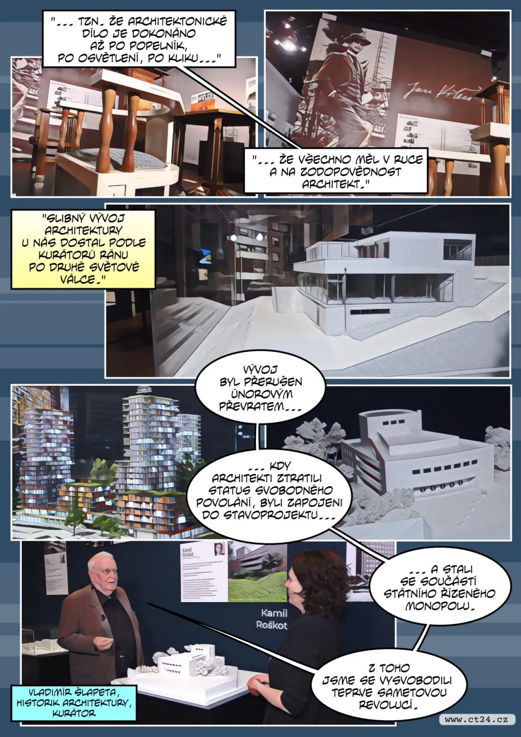 Jízdárna Pražského hradu láká na velkou výstavu o tuzemské architektuře