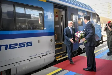 Prezident Pavel je na návštěvě Rakouska. Setkal se s krajany