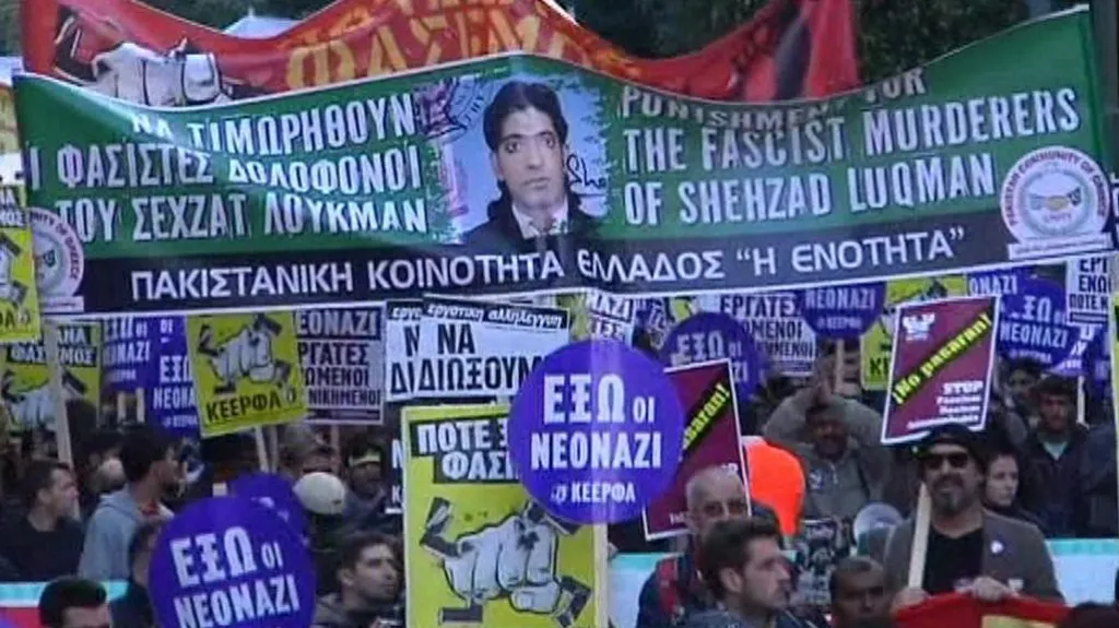 Aténský protest proti rasismu