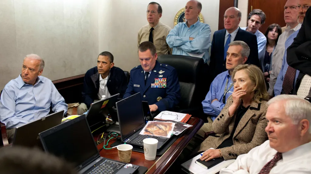 Prezident Obama sleduje z Bílého domu zásah proti bin Ládinovi