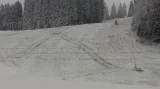 Bublava v Krušných horách na lyžaře zatím čeká