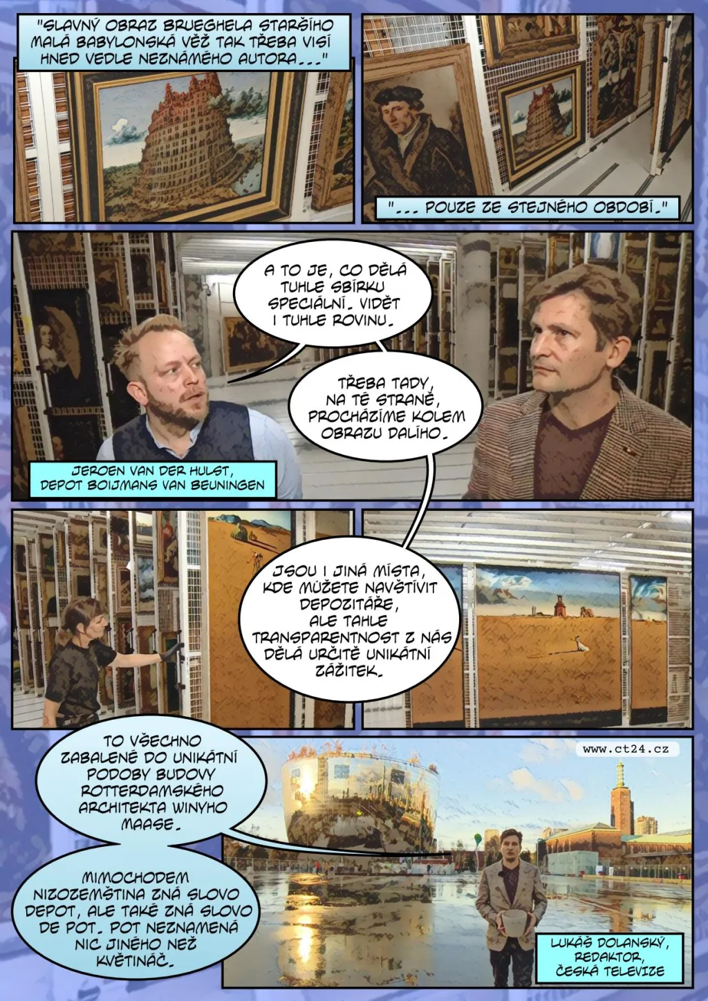 Depot v Rotterdamu stírá hranici mezi skladem a muzeem