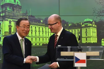 Pan Ki-mun požádal o vyslání českých vojáků do Středoafrické republiky