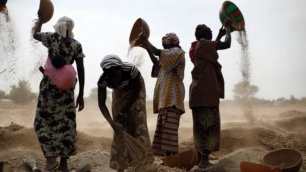 Lidé prchající z Mali se potýkají s nedostatkem jídla