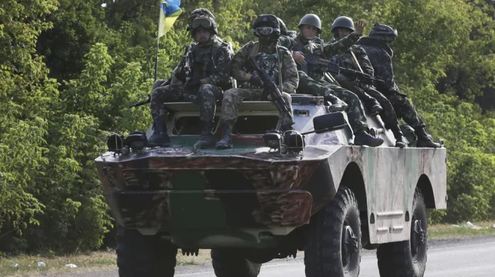 Vůz ukrajinské armády