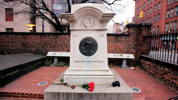 Hrobka E. A. Poea v americkém Baltimoru