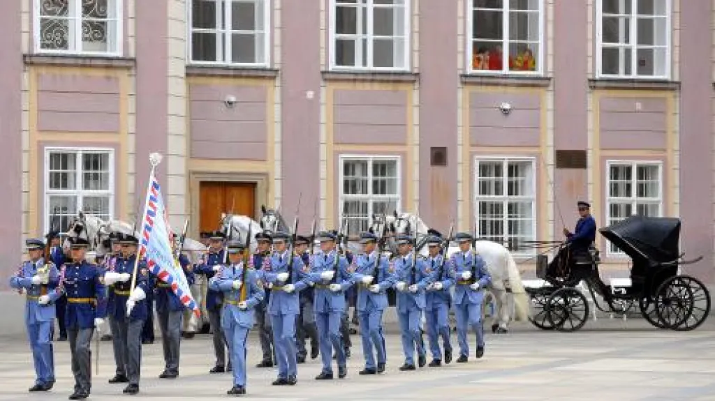 Přehlídka Hradní stráže