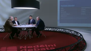 Nedělní debata: Očkovací strategie státu