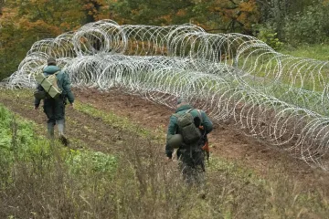 Litva a Lotyšsko začaly na hranici s Běloruskem stavět plot proti nelegální migraci