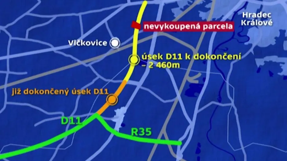 Plán dostavby D11