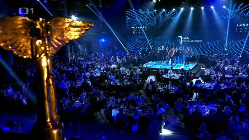 Záznam: Předávání Cen Anděl za rok 2017