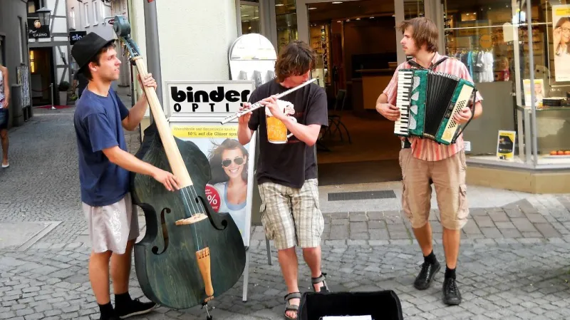 Kapela Der Šenster Gob ve městečku Schwäbisch Hall