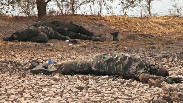 Mrtví súdánští vojáci