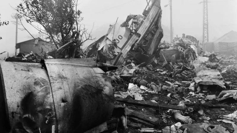 Trosky letadla v Suchdole