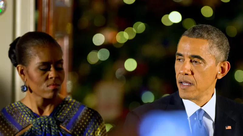 Michelle a Barack Obamovi