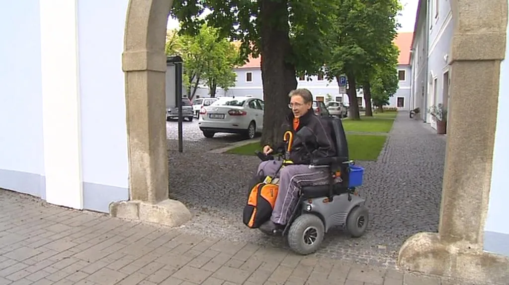 Vozíčkáři testovali Třeboň