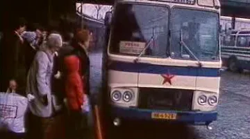 Autobus ČSAD na pražské Florenci