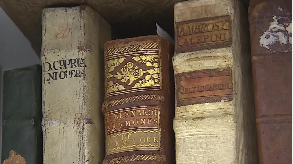 Knihy z fary ve Křtinách